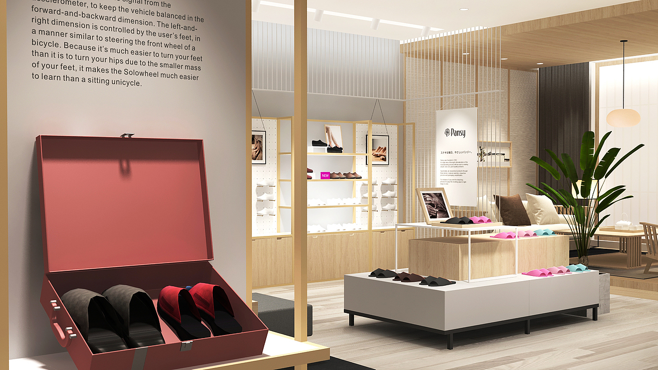 Pansy 盼洁｜日本健康鞋（图ZMjYwMzAwNTQ4） - 商业空间设计 - 站酷设计师揽世创意原创素材 - 站酷ZCOOL
