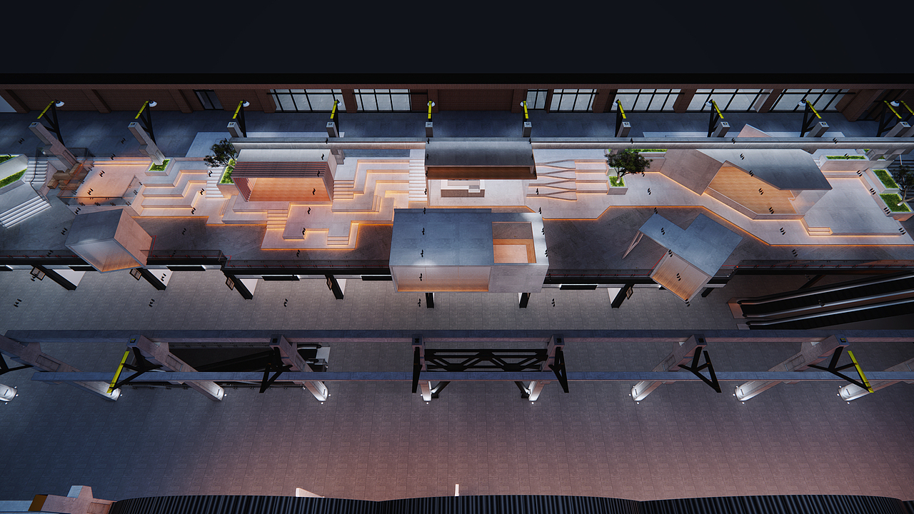 French House x 哈尔滨西城红场，商业-艺术集成式建筑（图ZMjc2MzMwMzY0） - 商业空间设计 - 站酷设计师Frenchhouse原创素材 - 站酷ZCOOL