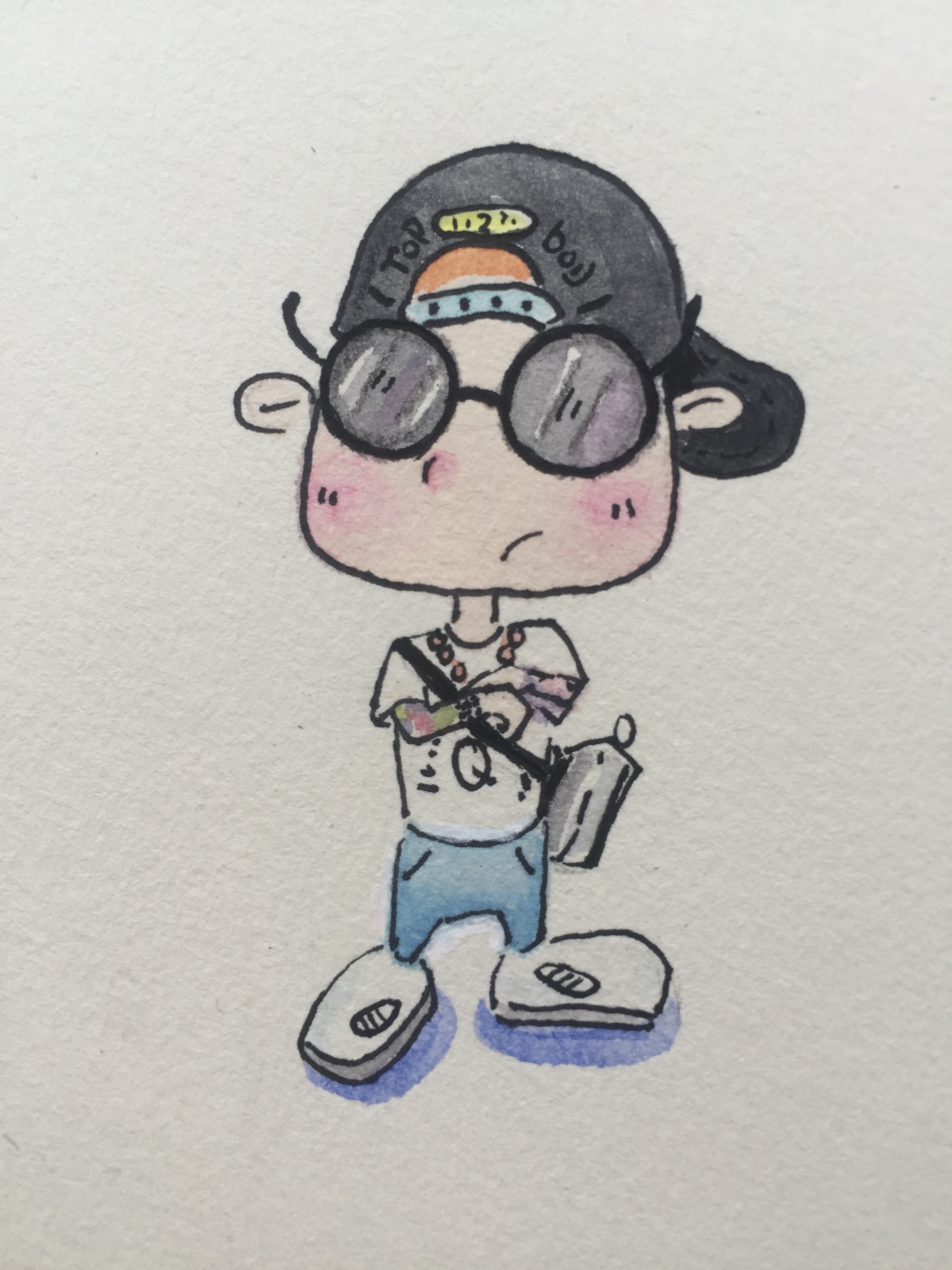 q版小人手绘练习