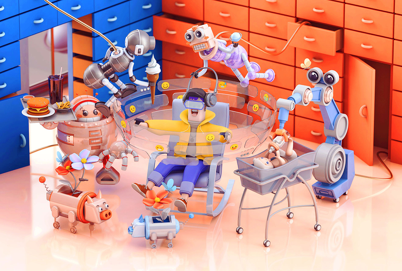 张小哈×歌德学院 | 未来之家（图ZMTgzOTI3NjY0） - 场景 - 站酷设计师张小哈的设计原创素材 - 站酷ZCOOL