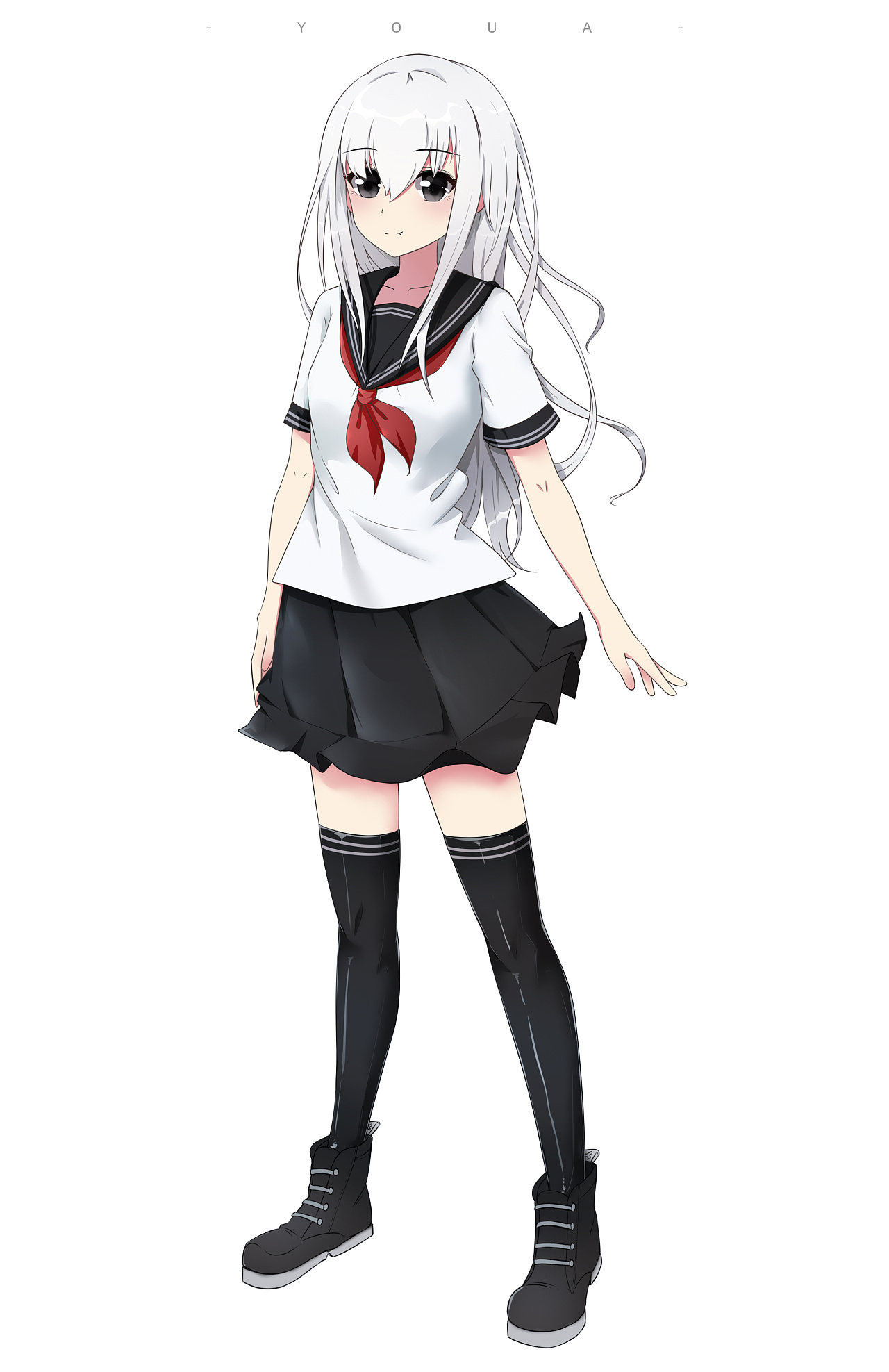 水手服妹子人设