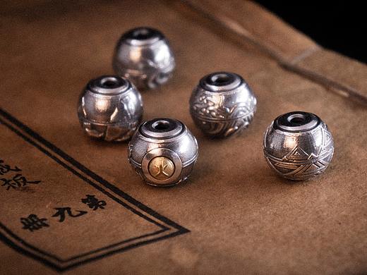 【琢器】琢·而成器-银器·五行珠