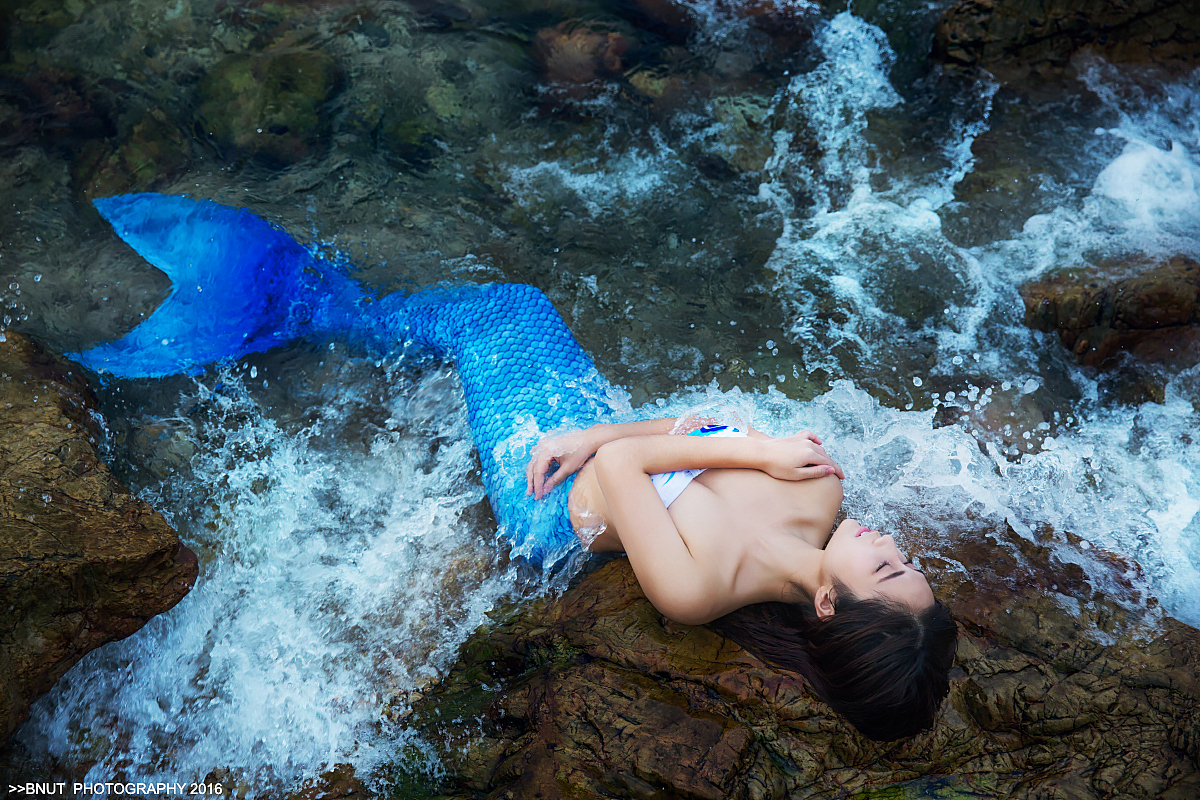 愿化身一条美人鱼（图ZNjI0NTQ0NDA=） - 人像摄影 - 站酷设计师大花生原创素材 - 站酷ZCOOL