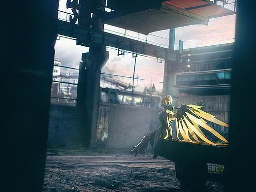 守望屁股天使cos