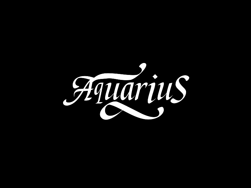 Aquarius水瓶座（图ZNDc5ODM5MDQ=） - 字体/字形 - 站酷设计师Joker9原创素材 - 站酷ZCOOL