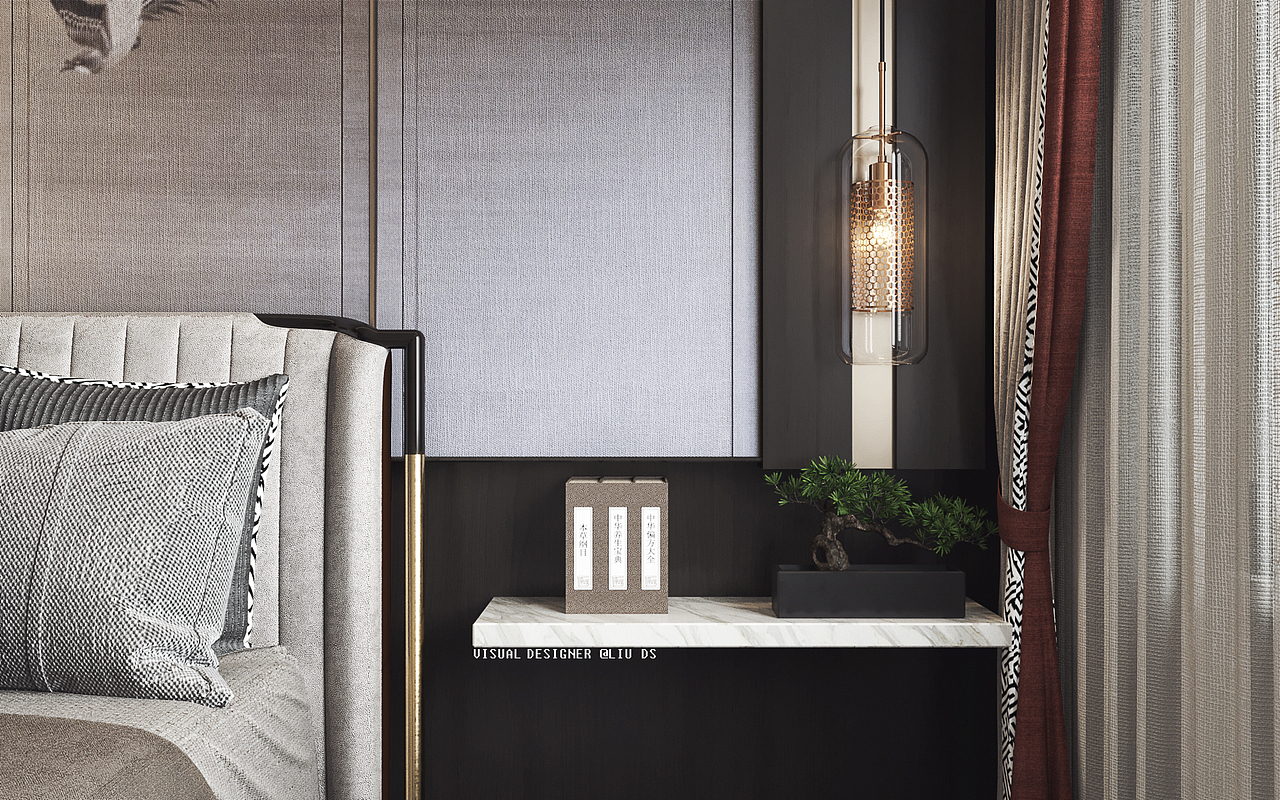 新中式 · 雅居（图ZMjE5Njc1MjQ4） - 家装设计 - 站酷设计师刘大帅L原创素材 - 站酷ZCOOL