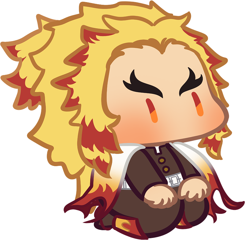 《鬼灭之刃》q版角色绘制