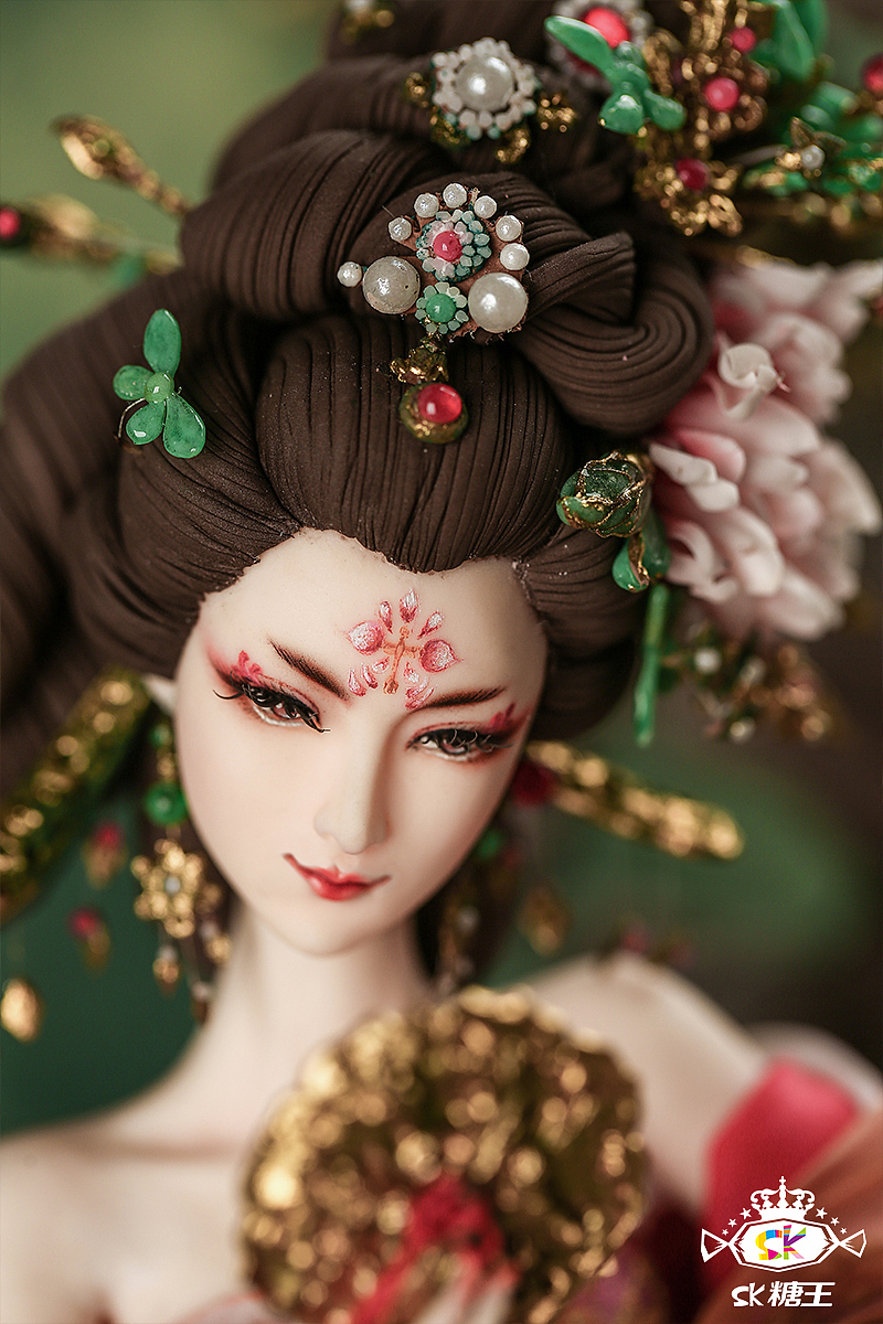 sk糖王翻糖人偶作品长相思