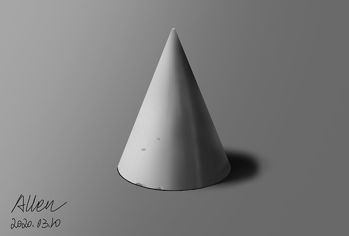 板绘素描/石膏/几何体-01|插画|创作习作|新奕视觉 - 原创作品 - 站酷