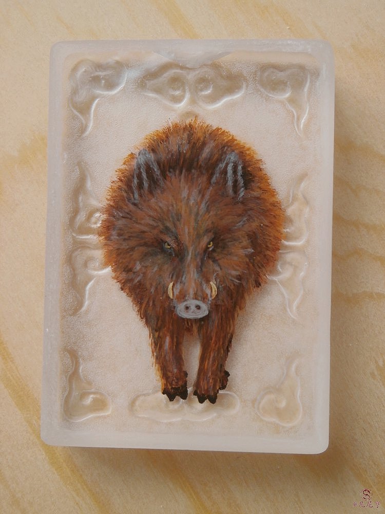 十二生肖动物园 凡尼亨3D树脂画