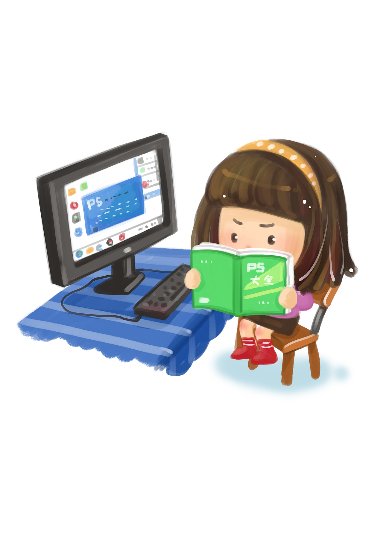 为淘宝店铺绘制的小漫画 满满都是爱~（图ZMTMxMDU2NDg=） - 短篇/格漫 - 站酷设计师滚动的豆子原创素材 - 站酷ZCOOL