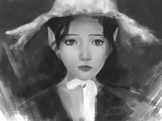 素描头像