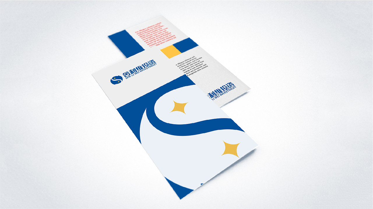 品牌设计|舍利维投资品牌形象设计