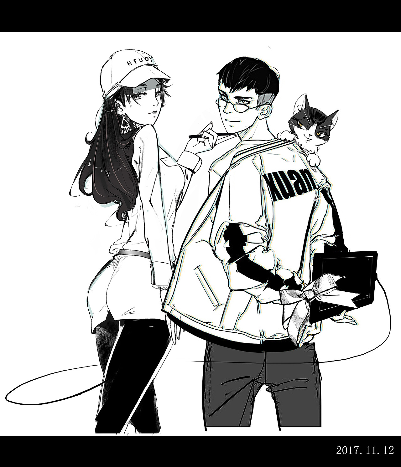 几张线稿还有平涂练习（图ZMTAzOTM3NzI4） - 创作习作 - 站酷设计师lawa_2513148原创素材 - 站酷ZCOOL