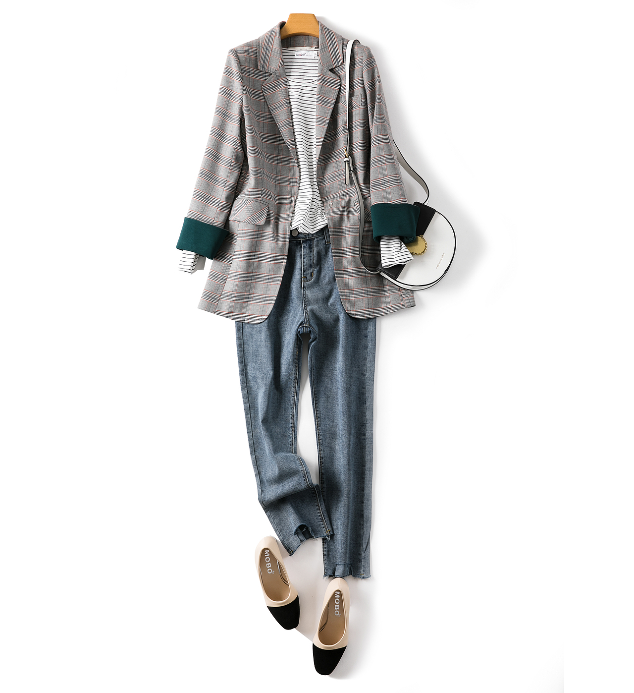 西装平铺 挂拍 静物摄影