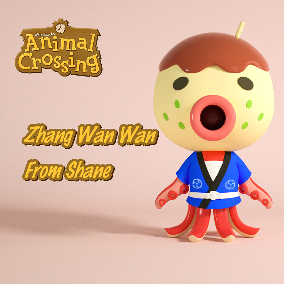 集合啦！動物森友會.角色建模練習(xí)（圖ZMjA1MjY0MjI0） - 動畫/影視 - 站酷設(shè)計師Shane0124原創(chuàng)素材 - 站酷ZCOOL