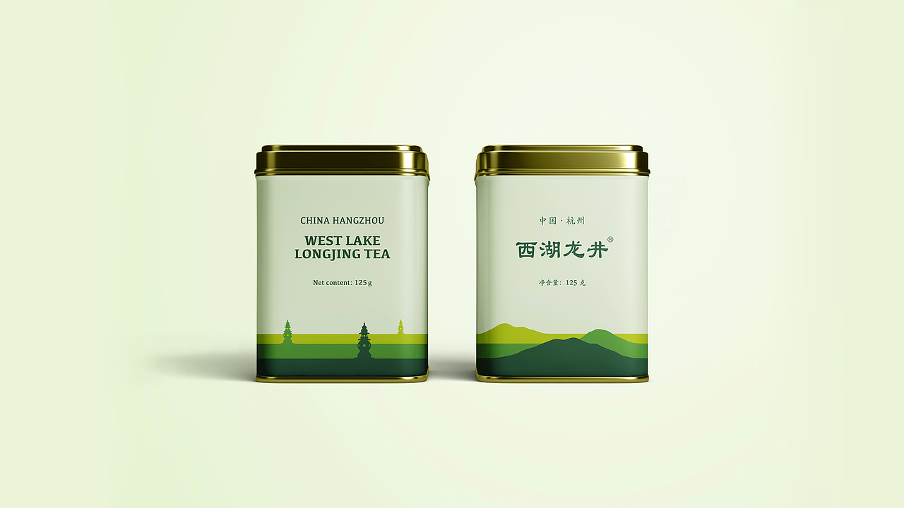 西湖龙井 | 新LOGO & 新包装（图ZMjcwNTEyODIw） - 包装 - 站酷设计师兰伯刘原创素材 - 站酷ZCOOL