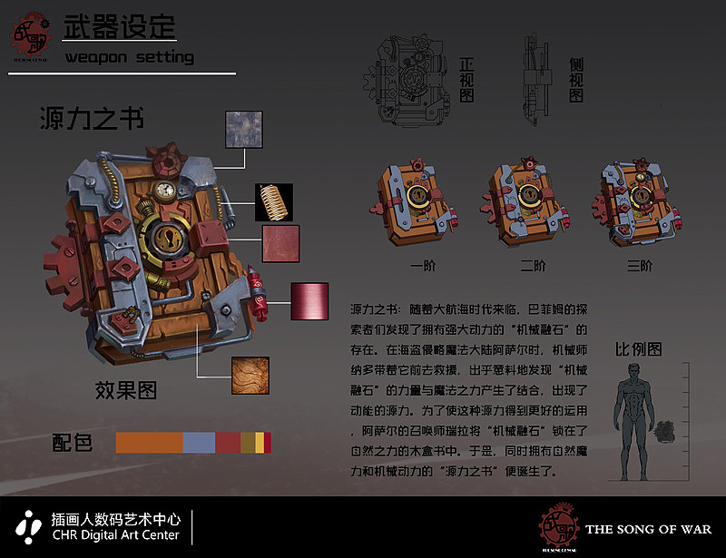 武器设计—原力之书（图ZMTI4OTI0ODYw） - 游戏原画 - 站酷设计师chahuarenschool原创素材 - 站酷ZCOOL