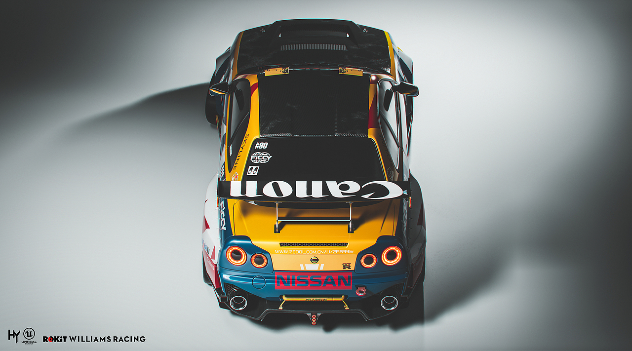 r34 _f1威廉姆斯涂装