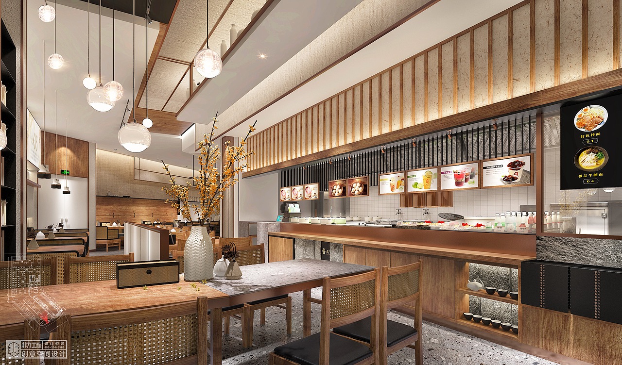 【非力】晋心面馆（图ZODYzNzQyMDg=） - 家装设计 - 站酷设计师Cc拾叁原创素材 - 站酷ZCOOL