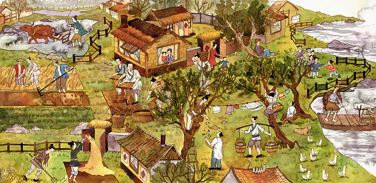 桃花源记系列插图2