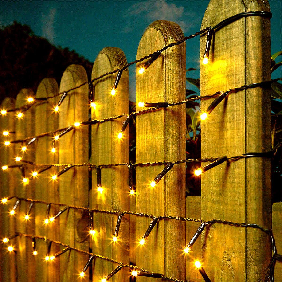 跨境电商热销太阳能铜线灯串庭院花园装饰灯串圣诞节日铜线彩灯-阿里巴巴