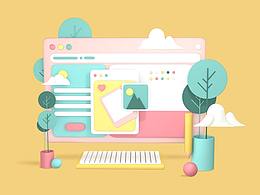 桌面场景c4d作品