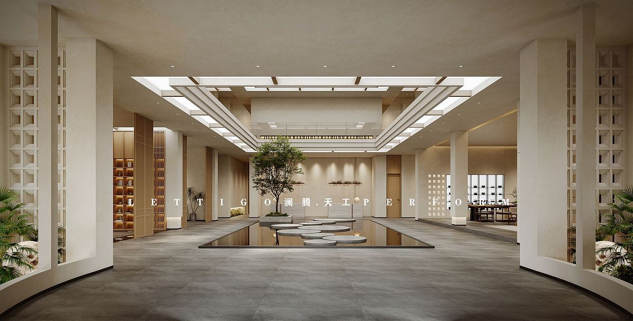 新中式酒店,清宁澄净,气韵东方