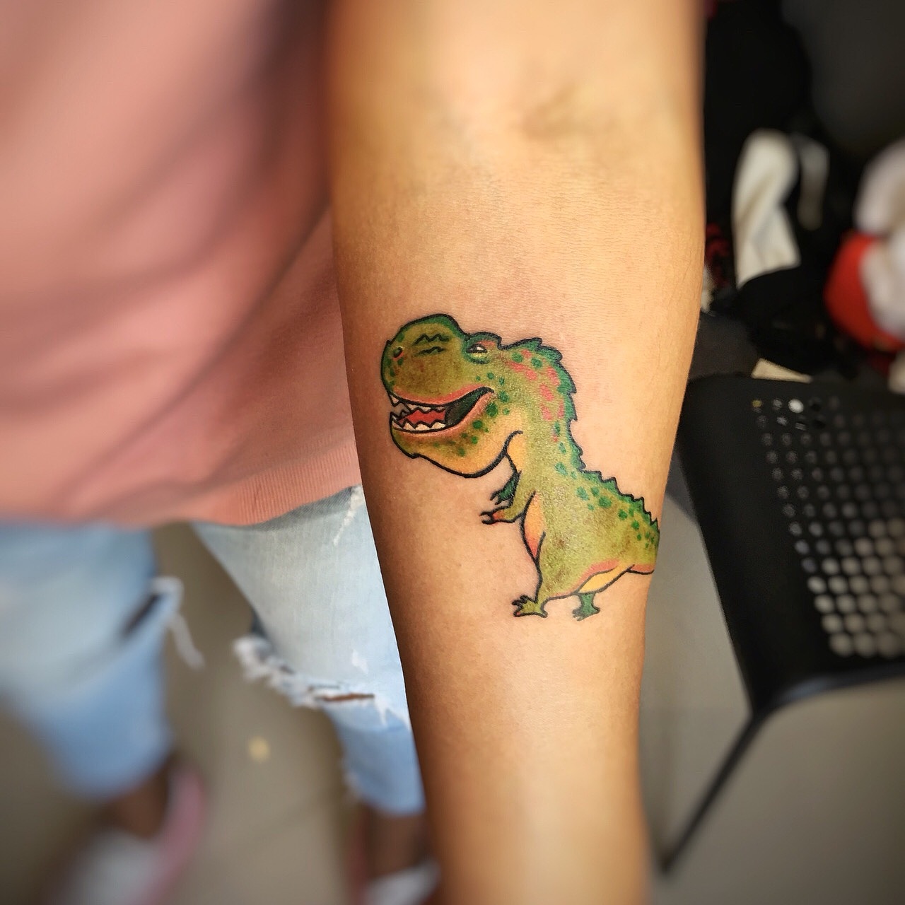 卡通纹身 公主纹身 恐龙纹身