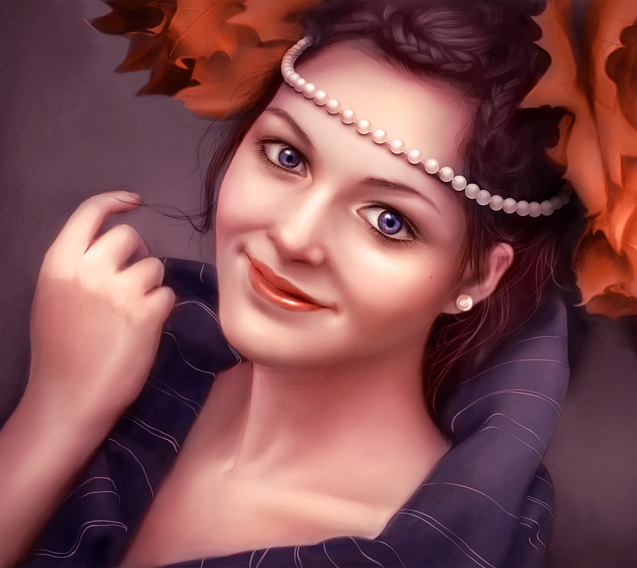 一些人物头像原画练习