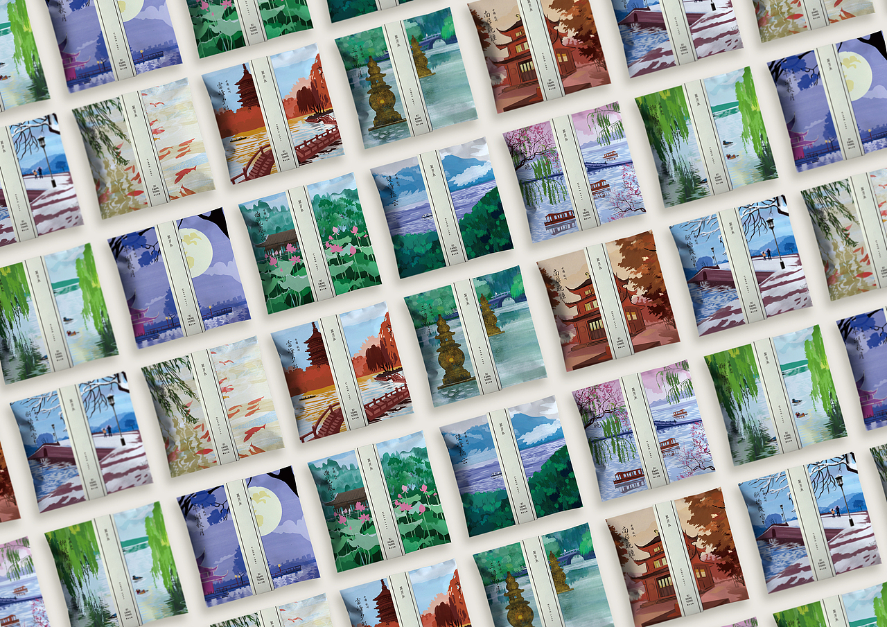 聚芳永/西湖十景系列产品