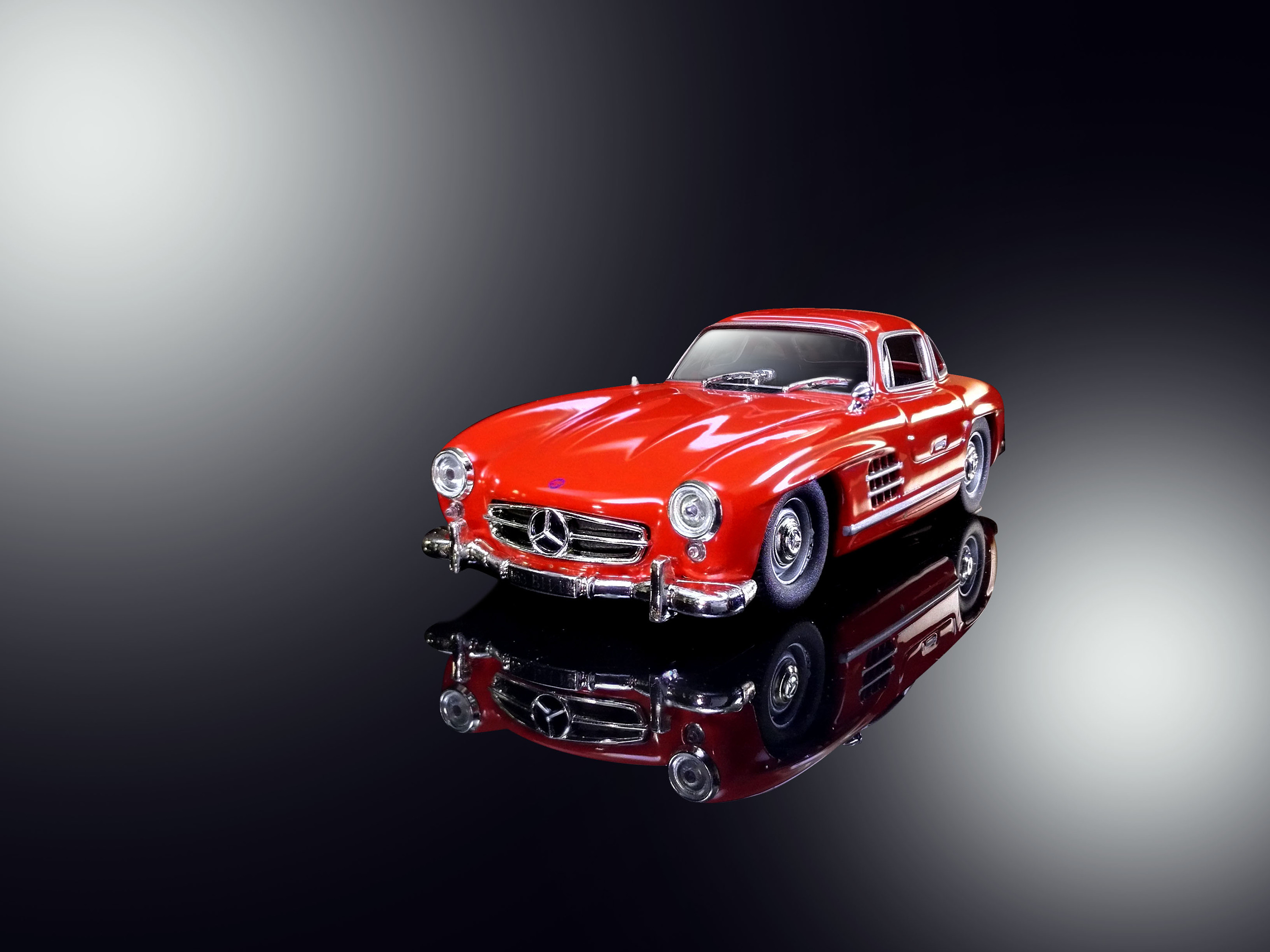 汽车模型手机拍摄