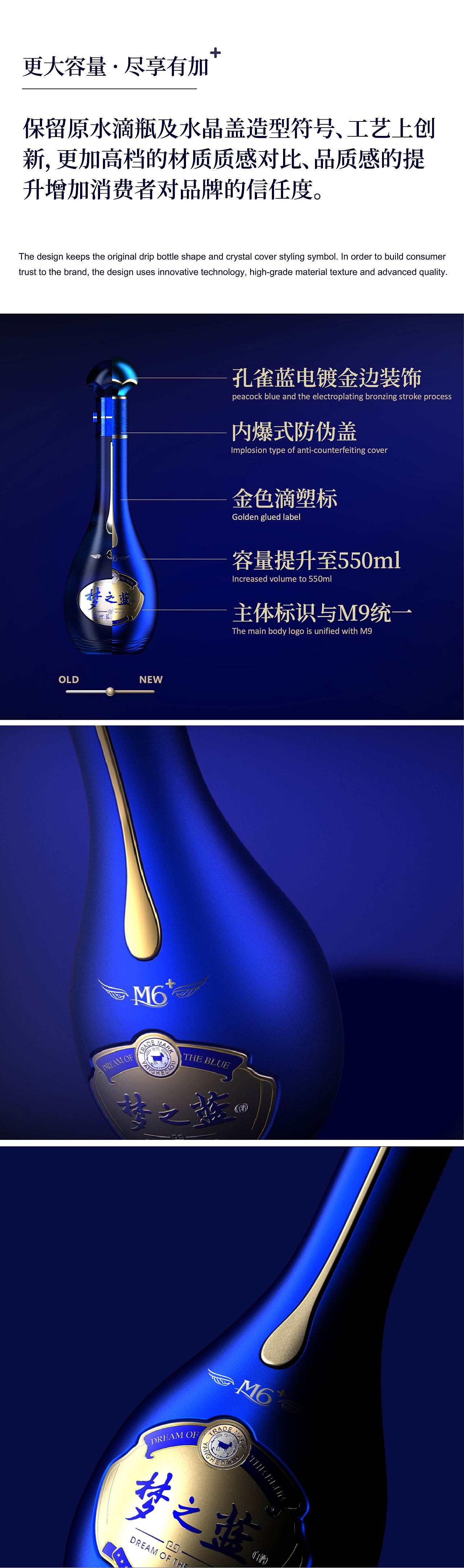 洋河梦之蓝M6+（图ZMTg1NDY2ODI0） - 包装 - 站酷设计师甲古文設計原创素材 - 站酷ZCOOL