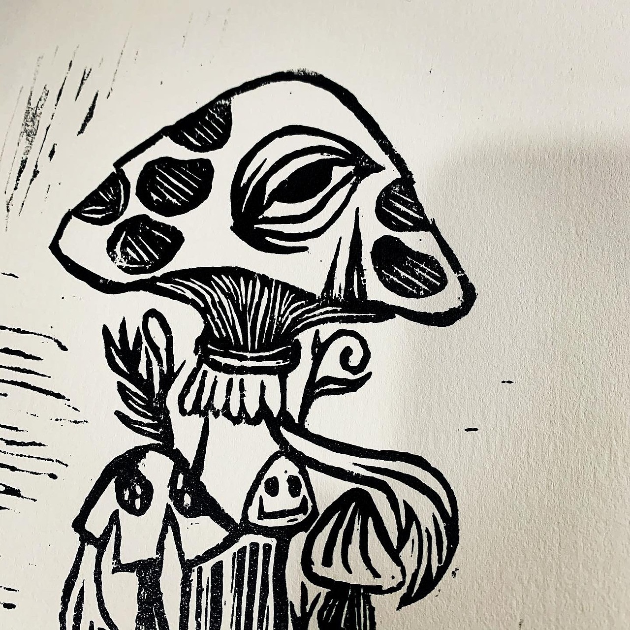 菇菌（图ZMTk3OTA3NDQ0） - 绘画 - 站酷设计师Libbyhuili原创素材 - 站酷ZCOOL