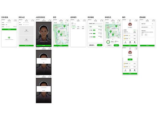 换电小程序（个人主页-ZNDY3Nzc1NDA=） - 交互/UE - 站酷设计师March22th原创素材 - 站酷ZCOOL