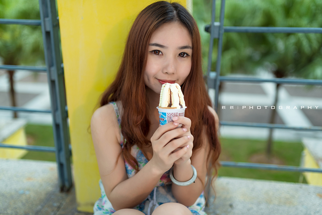 可爱性感美女——琳达 小清新糖水人像 