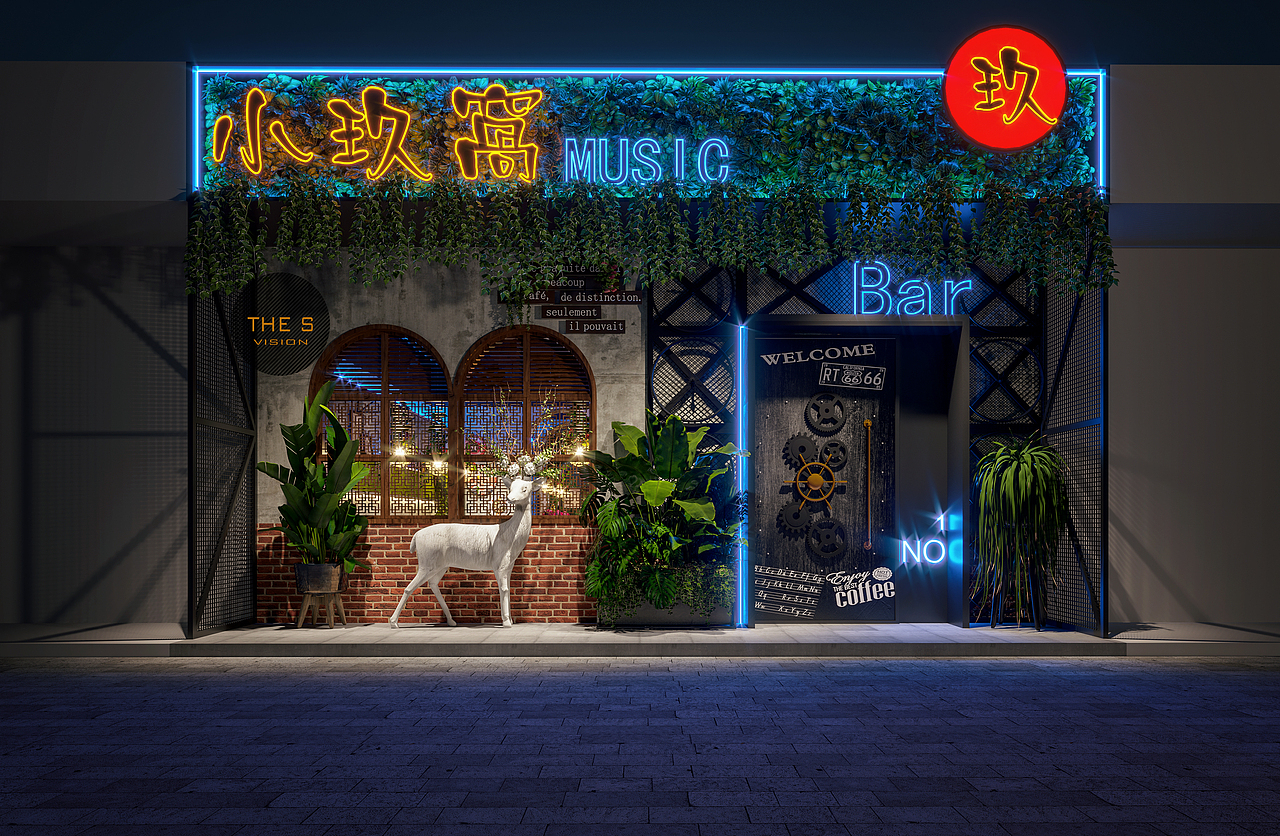 一个小小的酒馆（图ZMTgyMDQzMjky） - 家装设计 - 站酷设计师霸都THES原创素材 - 站酷ZCOOL