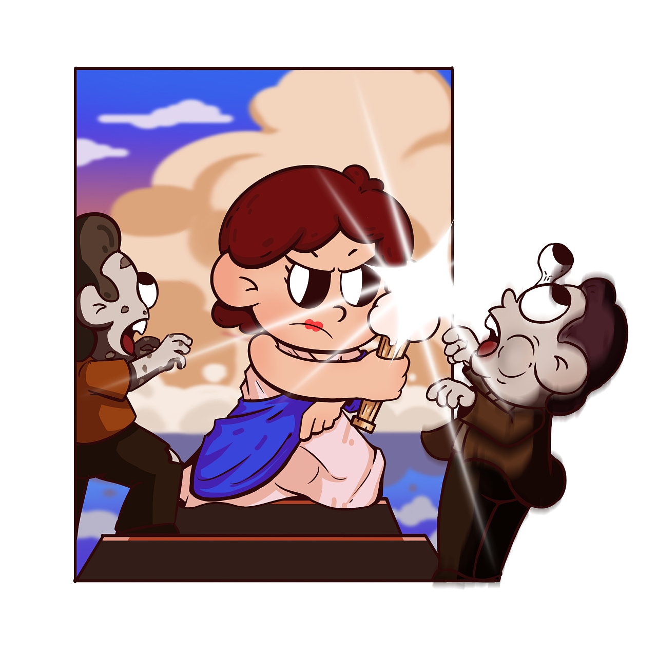 小小——哥伦比亚影业火炬女神