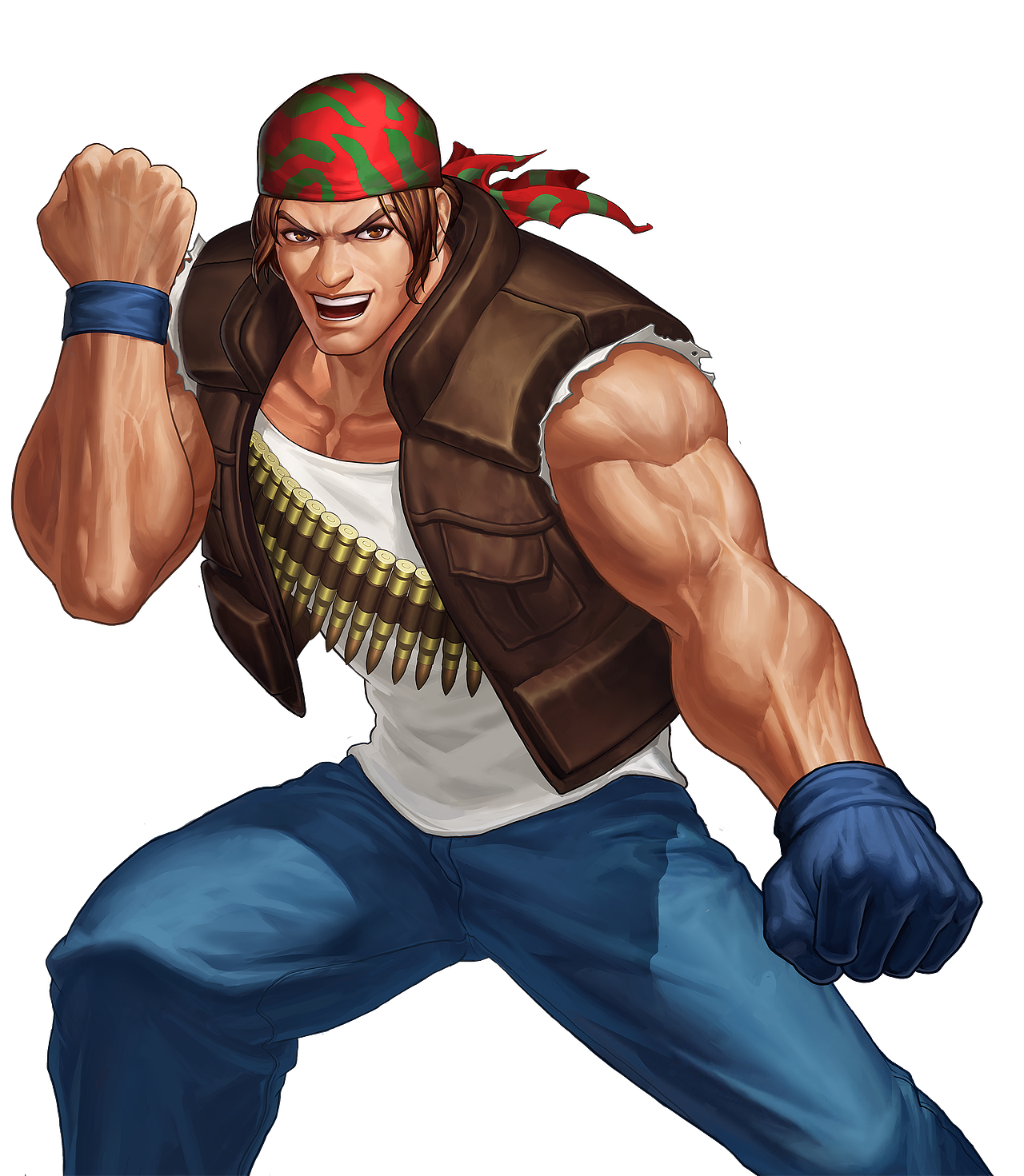 17年左右的项目图《拳皇98终极之战》页游的立绘