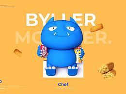 吉祥物設(shè)計：比了獸