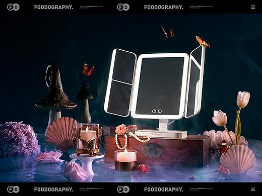 化妆镜摄影 | EASEHOLD意思岛 ✖ foodography 