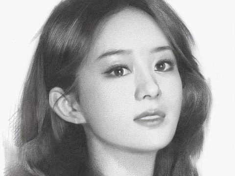 五月的一些素描头像练习