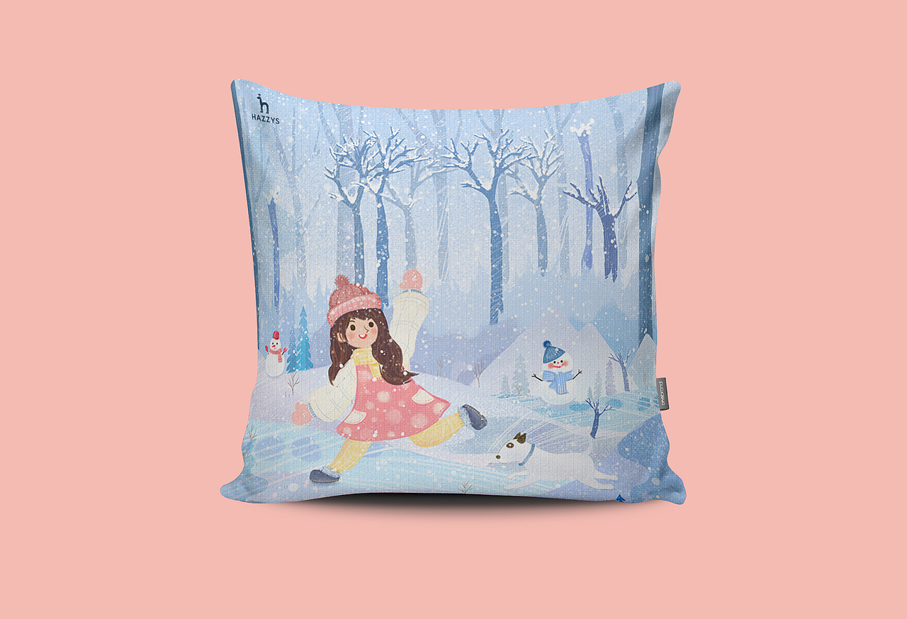 陪你四季——《我们在一起》主题插画