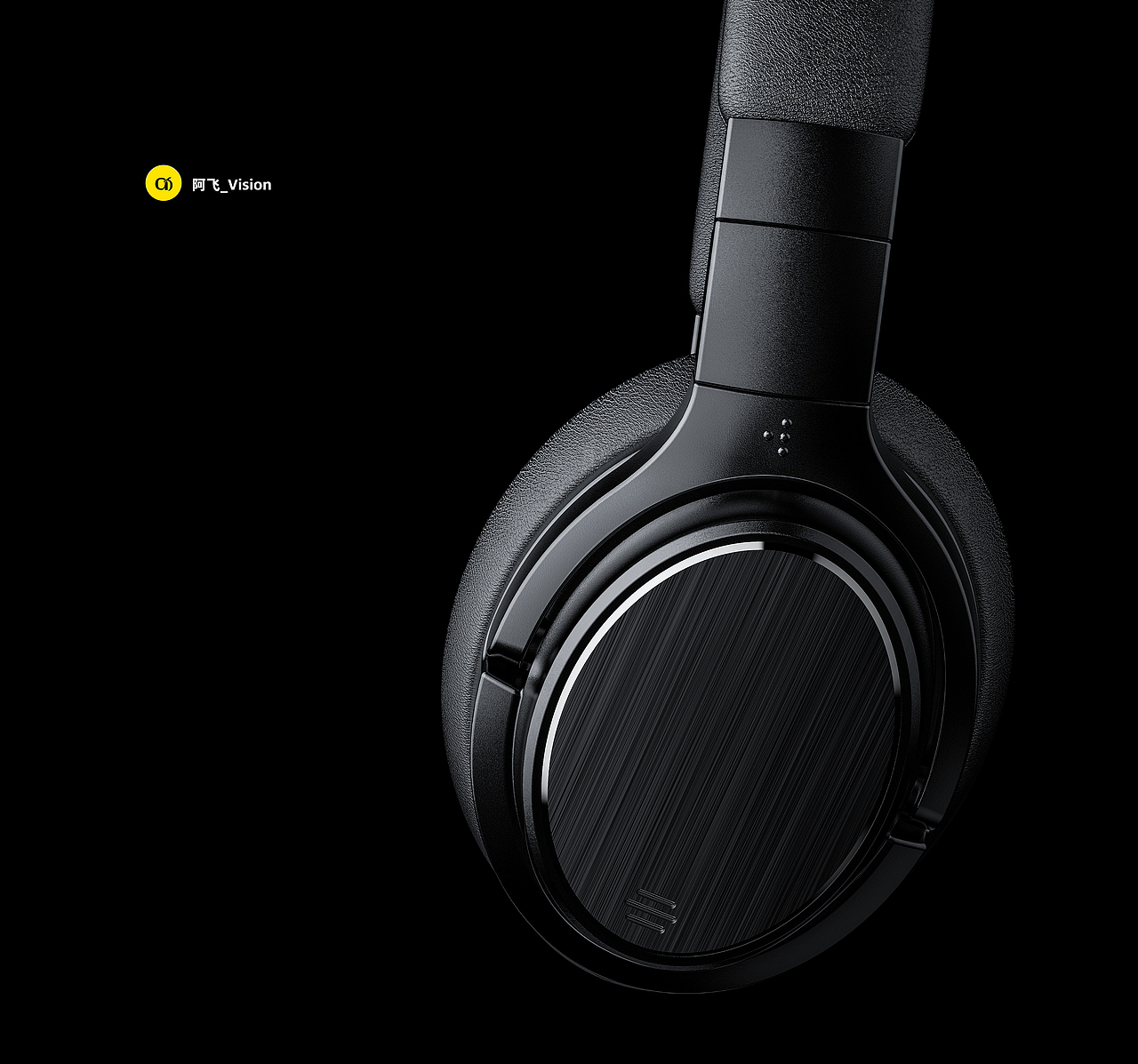 【产品渲染-头戴耳机】（图ZMjA1MjMwNDQ0） - 产品 - 站酷设计师阿飞_Vision原创素材 - 站酷ZCOOL