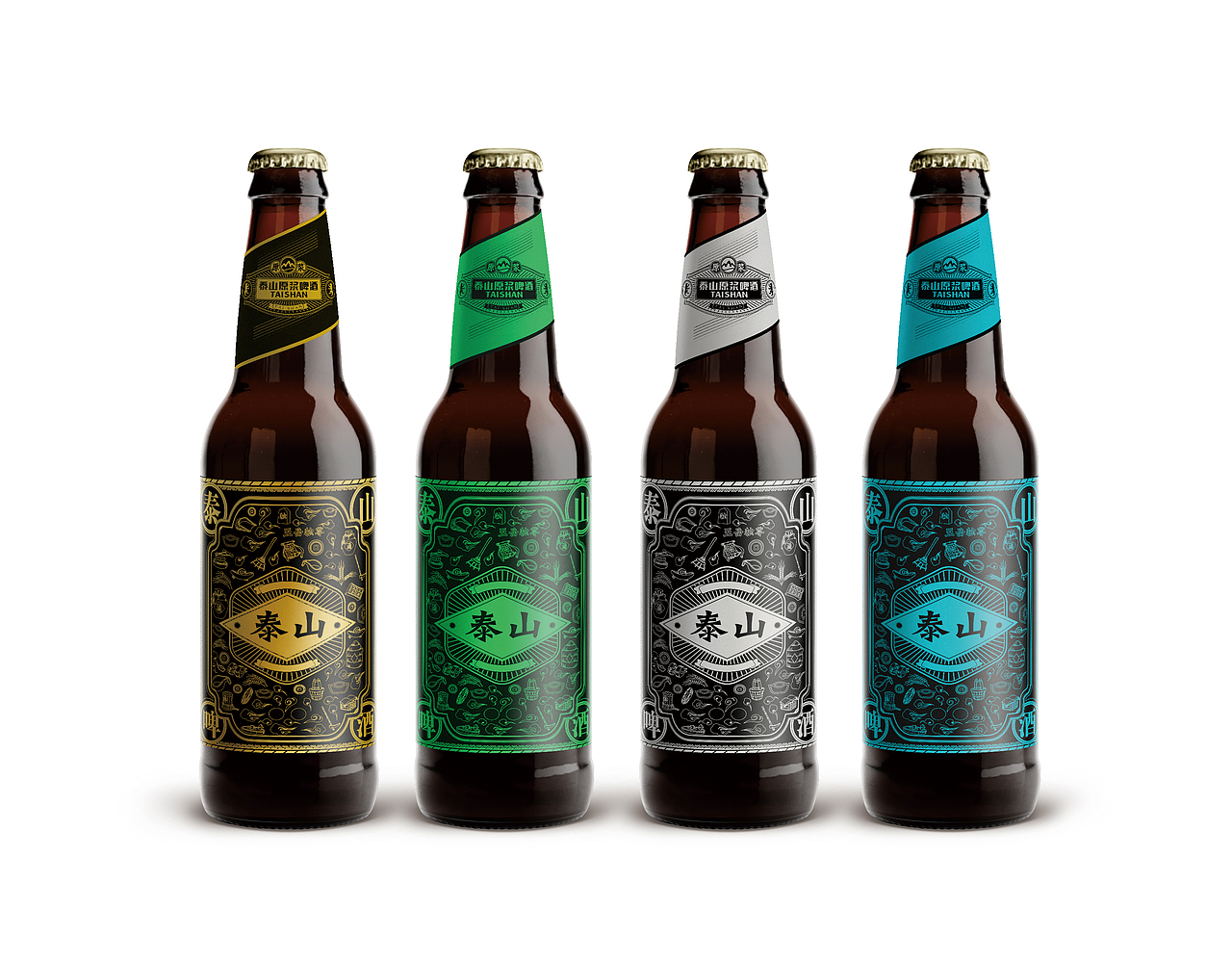 泰山啤酒包装系列初稿整理 壹（图ZMTI5ODEyNDAw） - 包装 - 站酷设计师朝鹿文化品牌设计原创素材 - 站酷ZCOOL