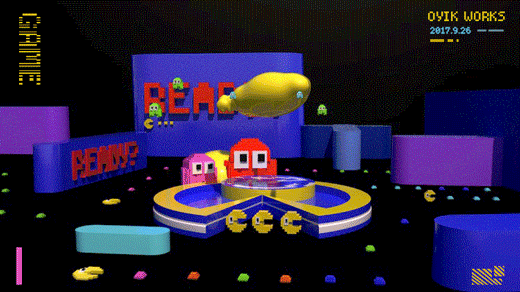 C4D | 场景动效练习（图ZOTY0MzUyNDQ=） - 其他三维 - 站酷设计师吴易困原创素材 - 站酷ZCOOL