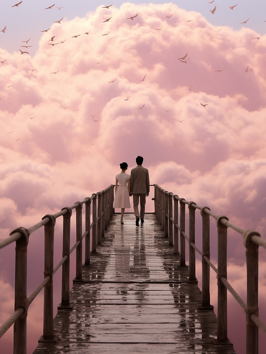 AI摄影：七夕情人节