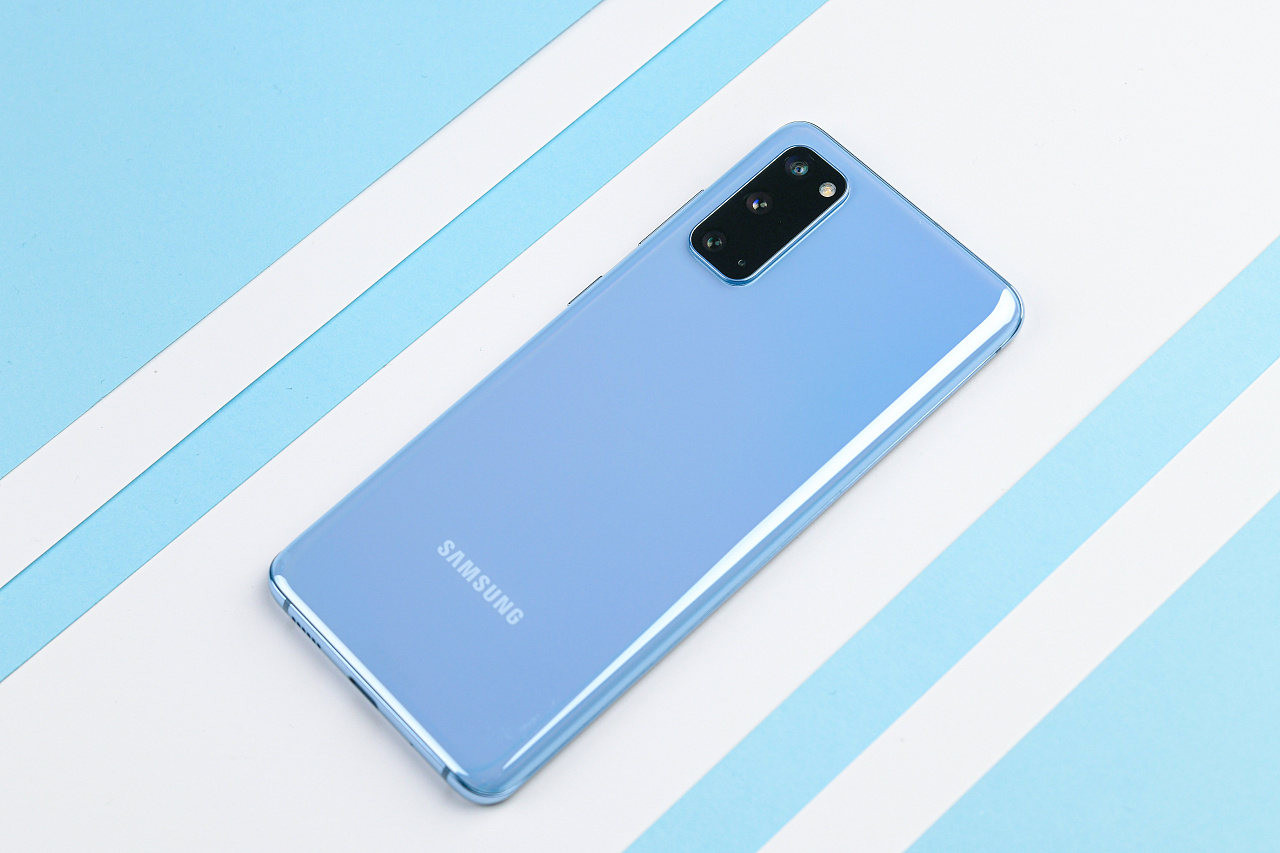 三星galaxy s20  浮氧蓝