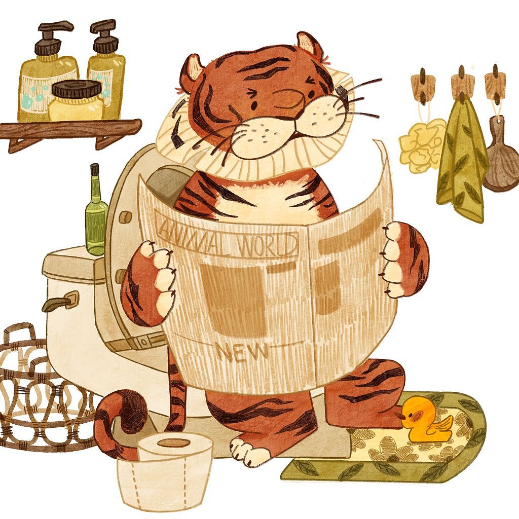 小动物合集（图ZMzM5ODE1ODUy） - 儿童插画 - 站酷设计师咕咚咕噜原创素材 - 站酷ZCOOL