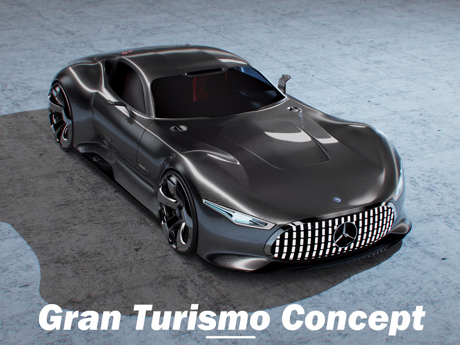 Gran Turismo Concept（Keyshot）（奔驰概念）